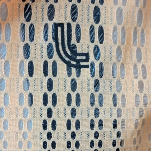 LOLE Women's Small Happy Jacket Orange W Eyelet Pattern Excellent Condition - Picture 4 of 11